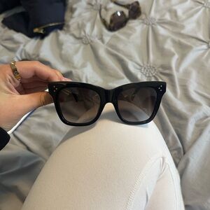 Celine Black Cat-Eye Sunglasses